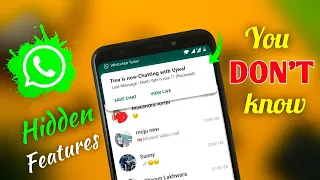 10 SECRET Whatsapp Tricks ⚡⚡ you don't know yet | Whatsapp tricks 2021