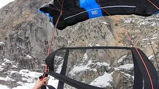 Tension Knot 💀 Scary BASE Jumping accident / Отказ парашюта в бейсджампинге и невероятное везение!