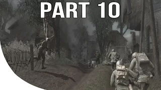 Call of Duty 3 Gameplay Walkthrough Part 10 - No Commentary Let's Play - Crossroads