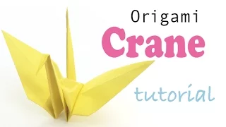 Origami Crane Tutorial - Origami Kawaii〔#001〕