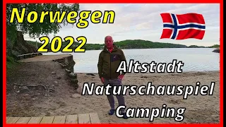 Norwegen Wohnmobil Tour 2022 Teil2 Südnorwegen / Camping/ grandiose Natur/ Hafenstädtchen  Vlog76