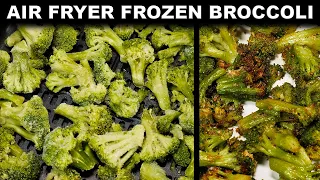 Air Fryer Frozen Broccoli Recipe