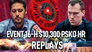 WCOOP 2020 16-H $10,300 Amadi_017 | mararthur1 | seijistar Final Table Poker Replays