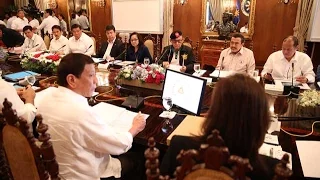 Issues on West Phl Sea, illegal drugs, peace roadmap, tackled in National Security Council