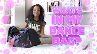 What's In My Dance Bag???  | Morgan Jean