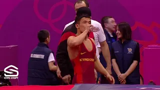 Zholaman SHARSHENBEKOV (KGZ) vs. Maito KAWANA (JPN)Күрөш Азия Чемпионаты жарым финал