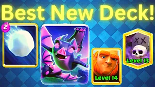 BEST LADDER DECK in Clash Royale with The Evolved Bats!