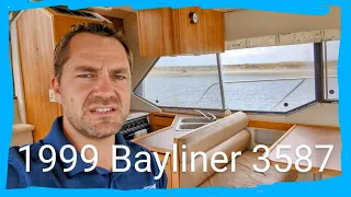 🛥️1999 Bayliner 3587 - For Sale $62500 - Aft Cabin Motor Yacht - 'Arbitrage' 🛥️