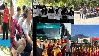 PERPISAHAN KELAS 9 SMPN 5 SINGINGI DI HARAU, MARET 2022