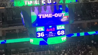 USA vs Italy   3rd Quarter