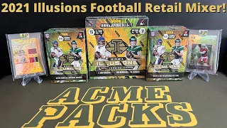 Opening 2021 Illusions Football Retail Blasters and Mega!