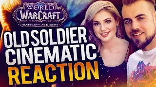 "Old Soldier" Saurfang Cinematic (First Watch REACTION) World of Warcraft BFA | Method Sco & Djarii