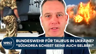 PUTINS KRIEG: Deutsche Soldaten für Taurus in Ukraine? „Südkorea schießt seine Taurus auch selber!“