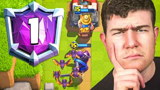 ICH BIN PLATZ 1 DER WELT in CLASH ROYALE! 🏆 Unfassbare Spielzüge!