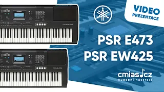 Yamaha PSR E473 a PSR EW425 (videoprezentace)