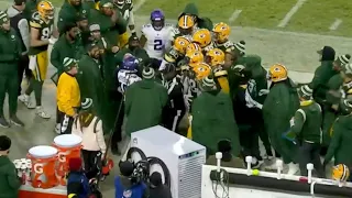 Justin Jefferson & Jaire Alexander HEATED Moment After INT 👀 | Packers vs Vikings Highlights