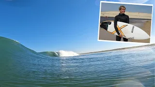 Secret French Beach Break // 4K POV SURF