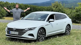 PHEV Wagon Takes On The Nürburgring! VW Arteon Shooting Brake On Track In GTE Mode