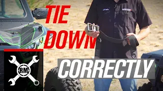 How To Correctly Tie Down Your ATV and UTV