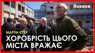 "Нам потрібно сьогодні відстояти наше місто у військовому плані", - Ігор Терехов послу з Німеччини