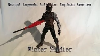 Marvel Legends Infinite Captain America Series The Winter Soldier Review (Deutsch / German)