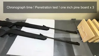 Hatsan mod 125 project / chronograph / penetration test