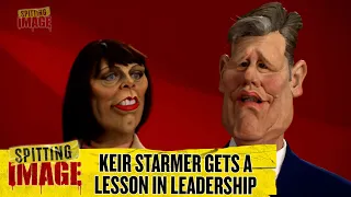 Keir Starmer gets a lesson from Jess Phillips on how to be a leader | Spitting Image