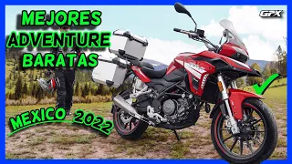 Las mejores motos ADVENTURE/TRAIL Baratas! Top 7 México 2022 Calidad - Precio?