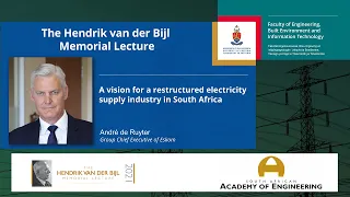 The Hendrik van der Bijl Memorial Lecture (17 August 2021)