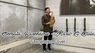 MARIO G KLAU - SEMATA KARENAMU (Saxophone Cover by Dani Pandu)