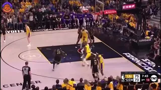 JARED VANDERBILT incredible LOCKED UP DEFENSE ON STEPH CURRY during the Lakers warriors game 1
