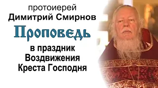 Проповедь в праздник Воздвижения Креста Господня (2009.09.27)