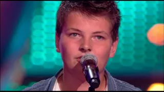 Boy sings like a pro! Piet - You Raise Me Up (by Josh Groban) - The Voice Kids 2013 ★