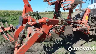 Оранка оборотним плугом UNLU + VELES AGRO = Lemken