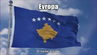 Unofficial National Anthem of Kosovo (Evropa) - Nightcore Style With Lyrics