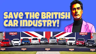 Save the British Car Industry! Without Help it Will Collapse Losing us £77bn!