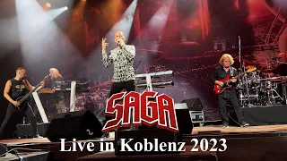 SAGA - Live Koblenz Festung Ehrenbreitstein 7.6.2023