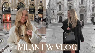 MILAN FASHION WEEK VLOG: MY FIRST FASHION WEEK | SPEND A WEEK IN MILAN WITH ME