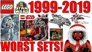 The 20 WORST LEGO Star Wars Sets Released From 1999-2019 By Year