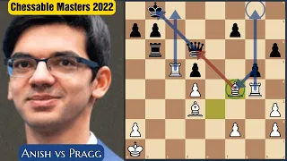 Anish Destroyed Pragg with a Pin | Anish Giri vs R Praggnanandhaa | Chessable Masters 2022 MCCT