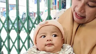 Crying..!! The Best Video Funny Baby Ear Piercing, Viewing Style