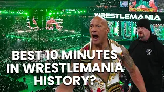 Best 10 minutes of WrestleMania History? WrestleMania 40 Reaction Main Event Highlights