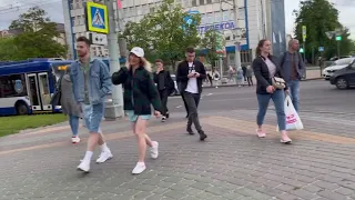 Walking in Brest, May  2021