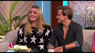 Tilly Ramsay and Nikita Kuzmin on Lorraine • 23th September 2021