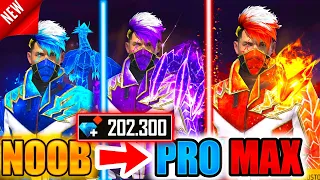 200.000💎diamonds🔥*ALL* LEGENDARY😱😱galaxy skins Free Fire Ms Rainbow