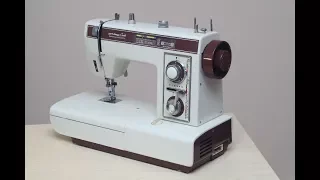 Privileg Combi Super Automatik 695  Nähmaschine Sewing machine Швейная машина test