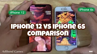 iPhone 12 vs iPhone 6s Comparison