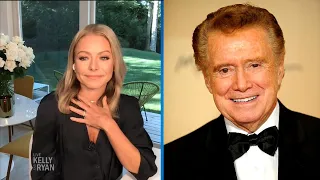 Kelly Ripa Holds Back Tears Remembering Regis Philbin