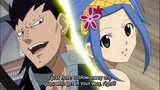 Fairy Tail - Gajeel partners up with Levy