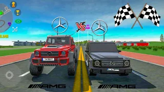 Car Simulator 2 | Mercedes VS Mercedes | G63 AMG VS G63 AMG 6x6 | Race & Top Speed |Android Gameplay